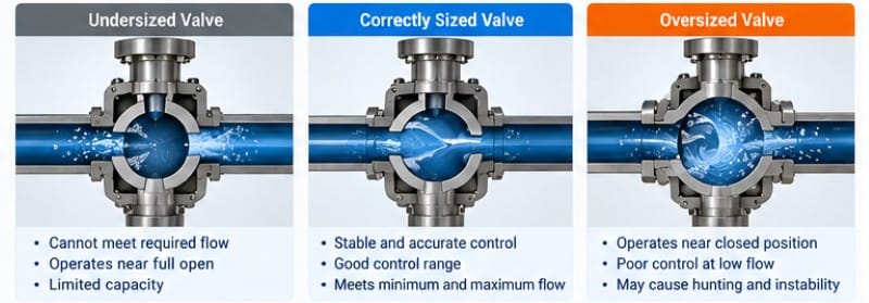 Valve Size Comparison